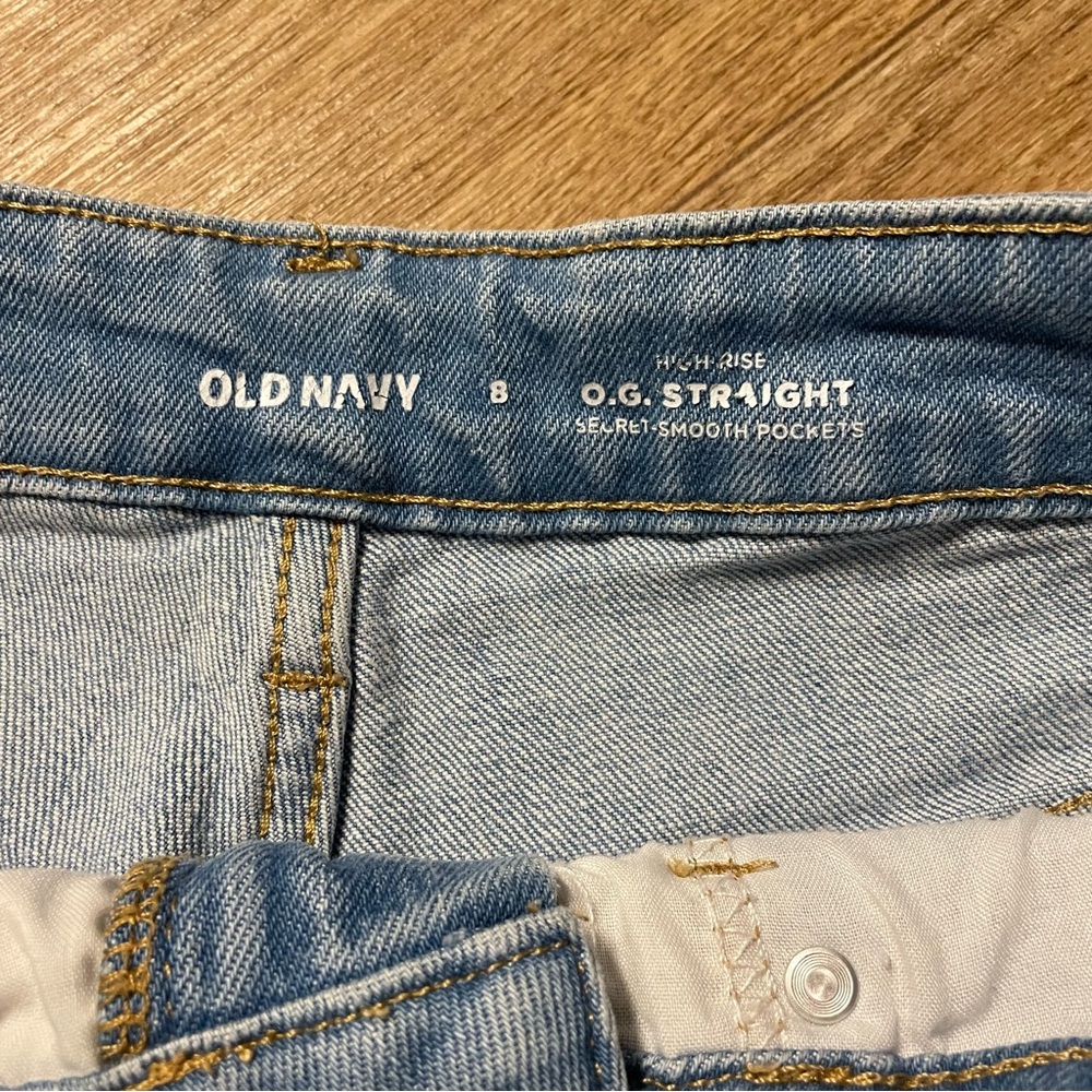 Light Wash Old Navy Denim Shorts - Picture 2 of 4